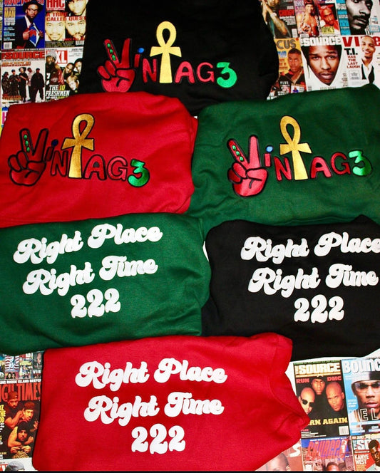 “Right Place Right Time Hoodie”